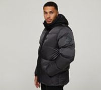 Zavetti Canada Tivio Puffer Jacket - Grey - Size S
