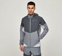 Monterrain Vault Woven Hoodie - Grey - Size L