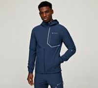 Monterrain Ramble 3.0 Woven Hoodie - Blue - Size S