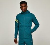 Monterrain Distance Woven Hoodie - Green - Size S