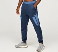 Monterrain Explorer Poly Fleece Jogger - Blue - Size M