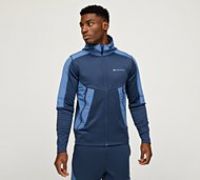 Monterrain Explorer Poly Fleece Zip Through Hoodie - Blue - Size S