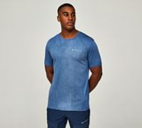 Monterrain Tangent Jacquard T-shirt - Blue - Size S