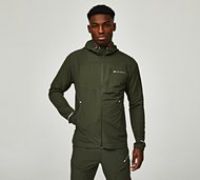 Monterrain Totality Woven Running Hoodie - Green - Size M
