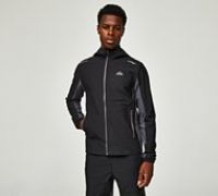 Alpyrex Delta Zip Through Hoodie - Black - Size 2XL