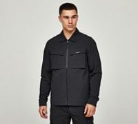 Alessandro Zavetti Fiorenzo Overshirt - Black