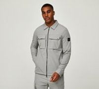Alessandro Zavetti Mazzola 3.0 Overshirt - Grey - Size XS