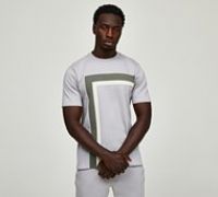 CLBR Panel T-Shirt - Grey - Size XS