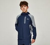 Alpyrex Junior Dyno Woven Full Zip Hoodie - Navy - Size M/B