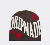 Dripmade Liquid Knit Beanie - Grey - Size ONE SIZE