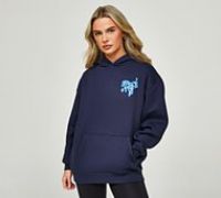 Forena Womens Forever Yours Overhead Hoodie - Navy - Size L