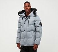 Zavetti Canada Oshawa 2.0 Puffer Parka Jacket - Grey - Size XL