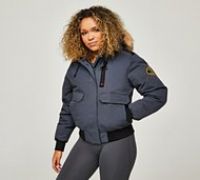 Zavetti Canada Womens Gabellia Jacket - Grey - Size S