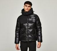 Mercier Blizzard 2 Tone Jacket - Black - Size S