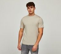 CLBR Pima Cotton T-Shirt - Stone - Size M