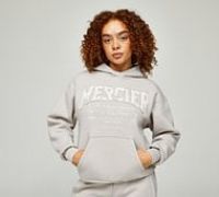 Mercier Womens City Dream Overhead Hoodie - Cream - Size S