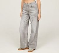 Forena Womens Cordelia 2.0 Denim Jean - Grey - Size XS