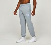 Mercier Two Tone Badge Jogger - Grey - Size XS