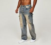 Mercier Vintage Relaxed Hammer Denim Jean - Green - Size 30