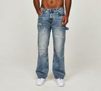 Mercier Stressed Hammer Loop Jean - Blue - Size 30