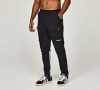 Dripmade Sector Woven Cargo Pant - Black - Size XL