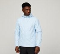 Dripmade Hoax Repeat Stitch Windbreaker - Blue - Size M