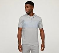 CLBR Woven Overlay Panel Jersey - Grey - Size XS