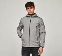 Alessandro Zavetti Riccio AOP Windbreaker - Black - Size XS