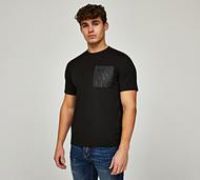 Alessandro Zavetti Lorezino Pocket T-Shirt - Black - Size S