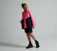 Monterrain Junior Bolt 2.0 Space Dye Windbreaker - Pink - Size XL/B