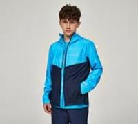 Monterrain Junior Bolt 2.0 Space Dye Windbreaker - Blue - Size XL/B