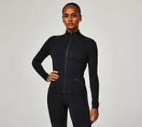 Monterrain Womens Altitude 2.0 Full Zip Track Jacket - Black - Size XL