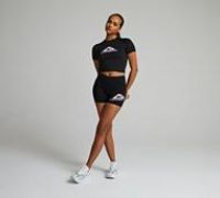 Monterrain Womens Glide Cycling Short - Black - Size S