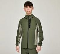 Zavetti Canada Junior Verozo Full Zip Hoodie - Green - Size XL/B