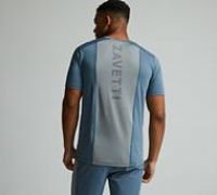 Zavetti Canada Vemaro Poly T-Shirt - Blue - Size M