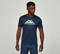 Monterrain Glow T-Shirt - Navy - Size XS