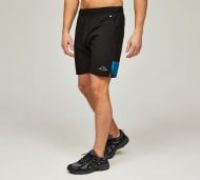 Monterrain Solar Woven Running Short - Black - Size S