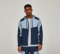 Monterrain Orbit Woven Running Hoodie - Navy - Size S
