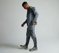 Monterrain Orbit Woven Running Pant - Grey - Size 2XL