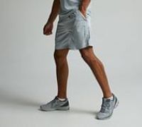 Monterrain Evaporate Woven Running Short - Grey - Size L