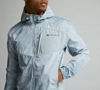 Monterrain Evaporate Windbreaker - Grey - Size XS