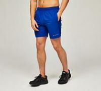 Monterrain Rush 2.0 Woven Running Short - Blue - Size S