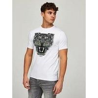 Alessandro Zavetti Growler Dot Graphic T-Shirt - White