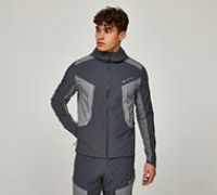 Monterrain Dynamic 2.0 Woven Hoodie - Grey - Size S