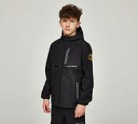 Zavetti Canada Junior Marradi Windbreaker - Black - Size S/B