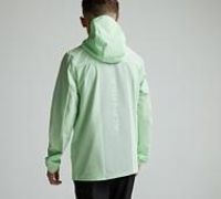 Alpyrex Junior Atlox Woven Zip Through Hoodie - Green - Size M/B