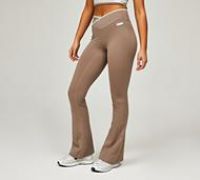 Forena Womens SLB Layer Yoga Pant - Brown - Size L