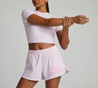 Monterrain Womens Glide 2.0 Woven Short - Pink - Size M