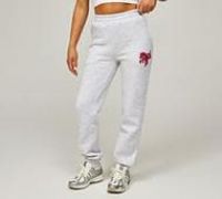 Forena Womens Forever Yours Cuffed Jogger - Grey - Size M