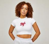 Forena Womens Forever Yours Baby T-Shirt - White - Size XS